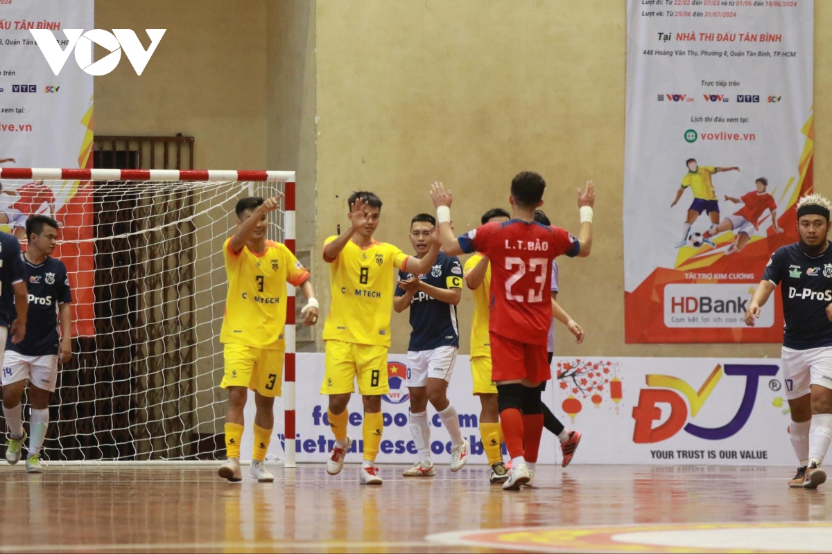 Kết quả Futsal HDBank VĐQG 2024: Trận mở màn chứng kiến 11 bàn thắng
