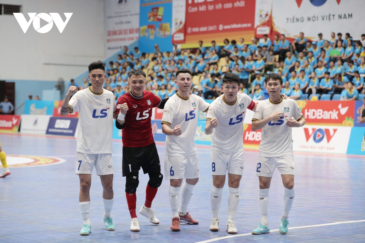 Kết quả Futsal HDBank VĐQG 2024: Thái Sơn Bắc thắng thuyết phục Sanvinest Khánh Hoà