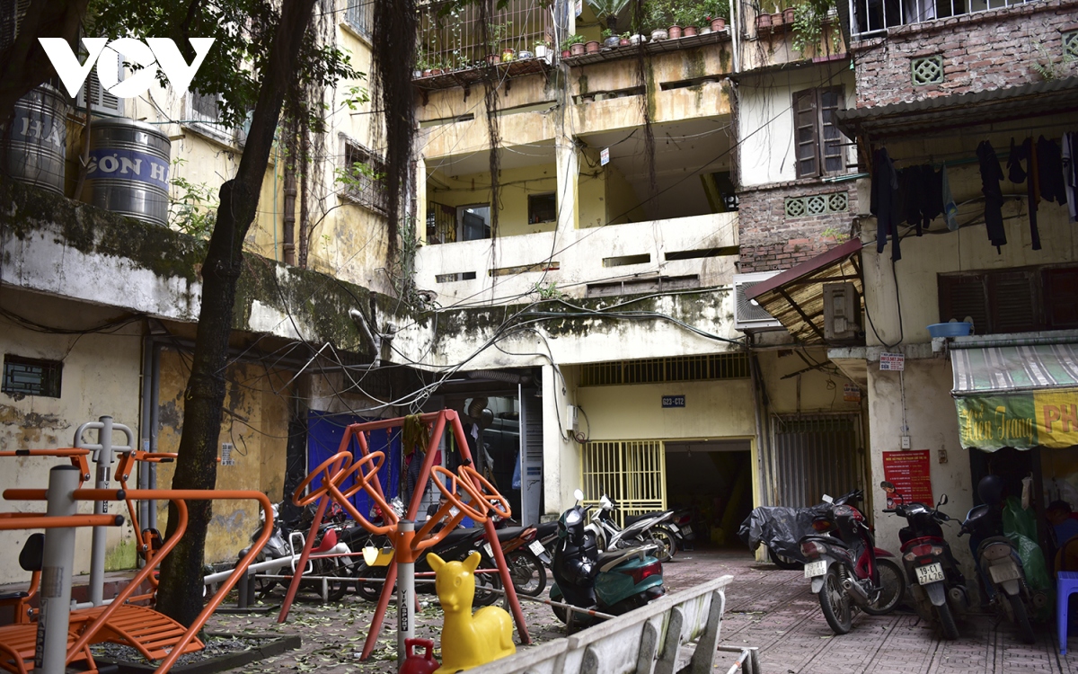 Hiện trạng 5 nhà tập thể cũ ở Hà Nội sẽ xây dựng thành chung cư mới