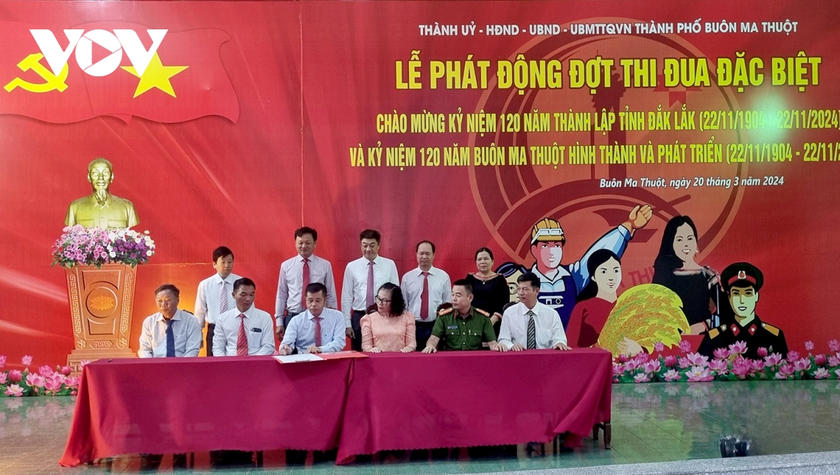 Phấn đấu hoàn thành các công trình trọng điểm dịp 120 năm thành lập tỉnh Đắk Lắk