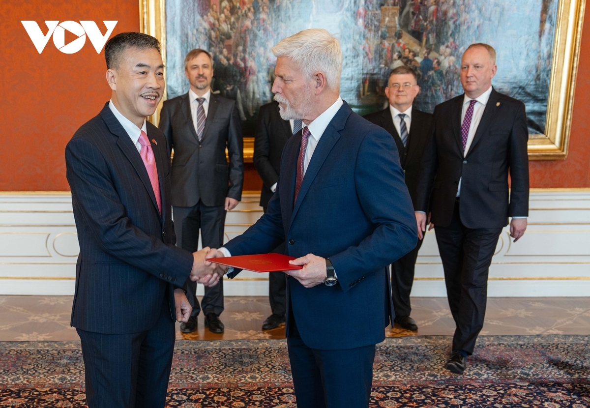 Đại sứ Dương Hoài Nam trình Thư Ủy nhiệm lên Tổng thống Séc