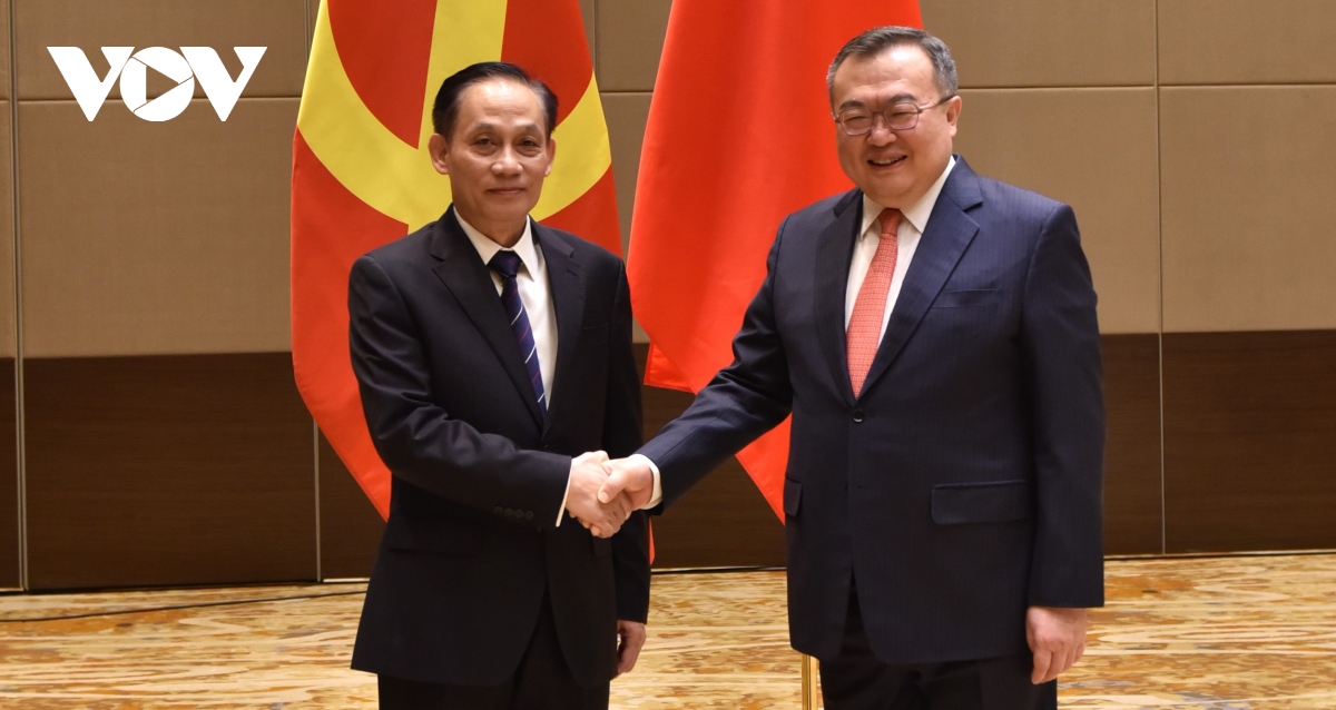 Trưởng Ban Đối ngoại Lê Hoài Trung thăm và làm việc tại Trung Quốc
