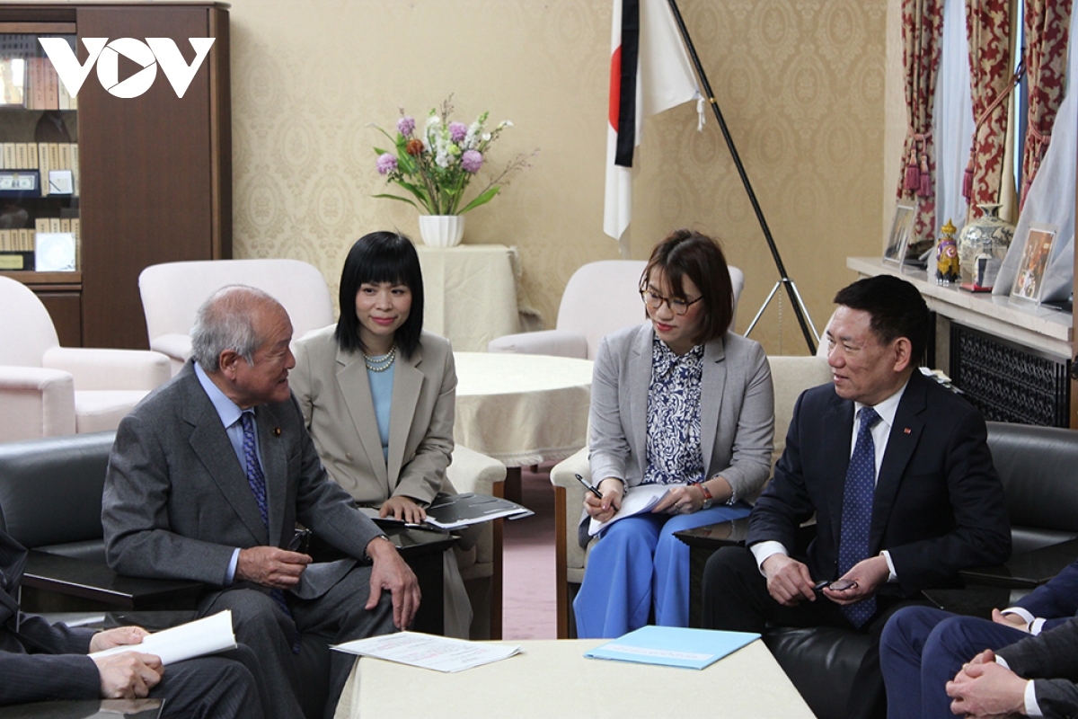 Bộ trưởng Bộ Tài chính Hồ Đức Phớc làm việc với Bộ trưởng Bộ Tài chính Nhật Bản