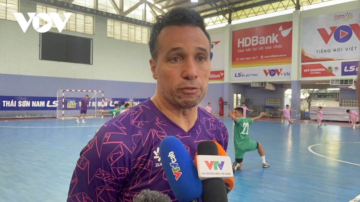 HLV Diego Giustozzi quyết tâm cùng ĐT Futsal Việt Nam lần thứ ba dự World Cup