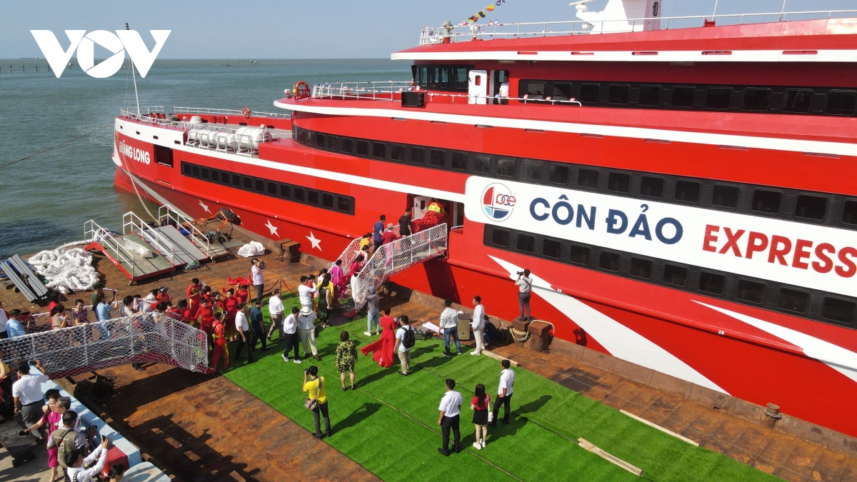 Ra mắt tàu cao tốc cỡ lớn đưa du khách đến Côn Đảo