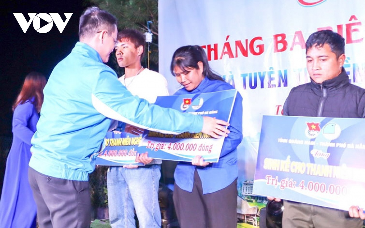 Chương trình “Tháng Ba biên giới” năm 2024 của tuổi trẻ Đà Nẵng, Quảng Nam