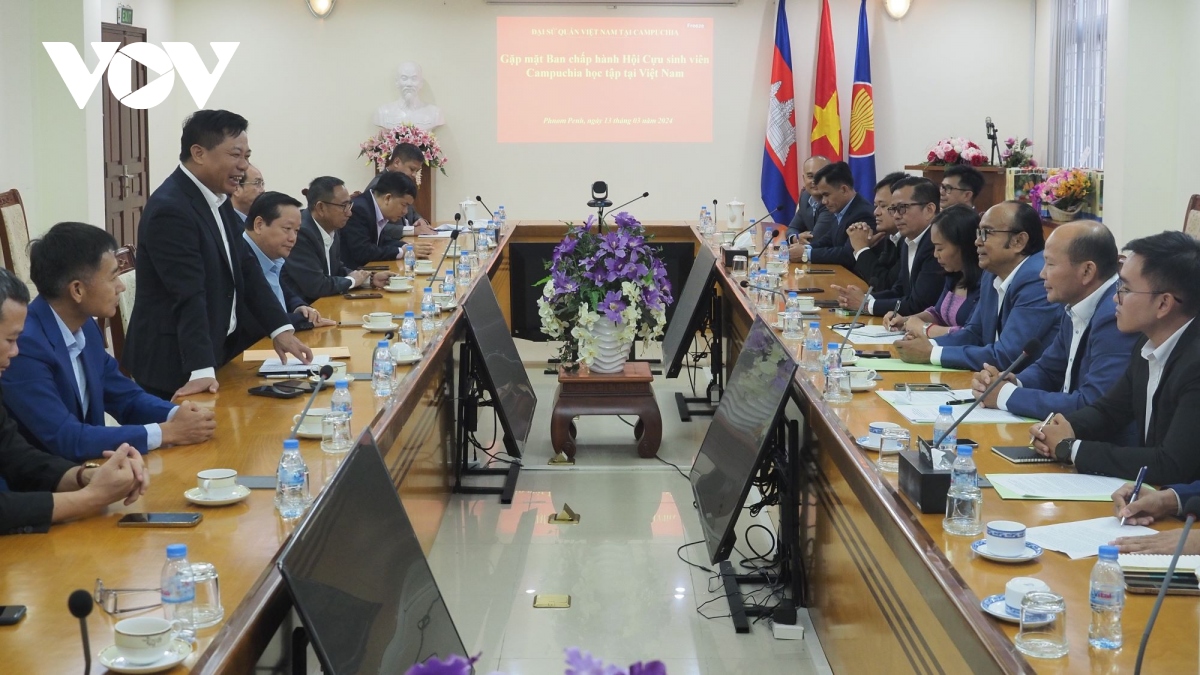 Hội cựu sinh viên Campuchia tại Việt Nam góp phần vun đắp tình hữu nghị