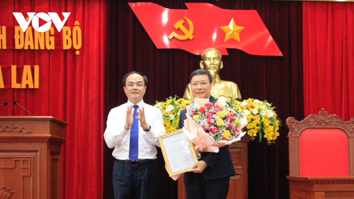 Công bố quyết định bổ nhiệm ông Trương Hải Long trở lại làm Thứ trưởng Bộ Nội vụ