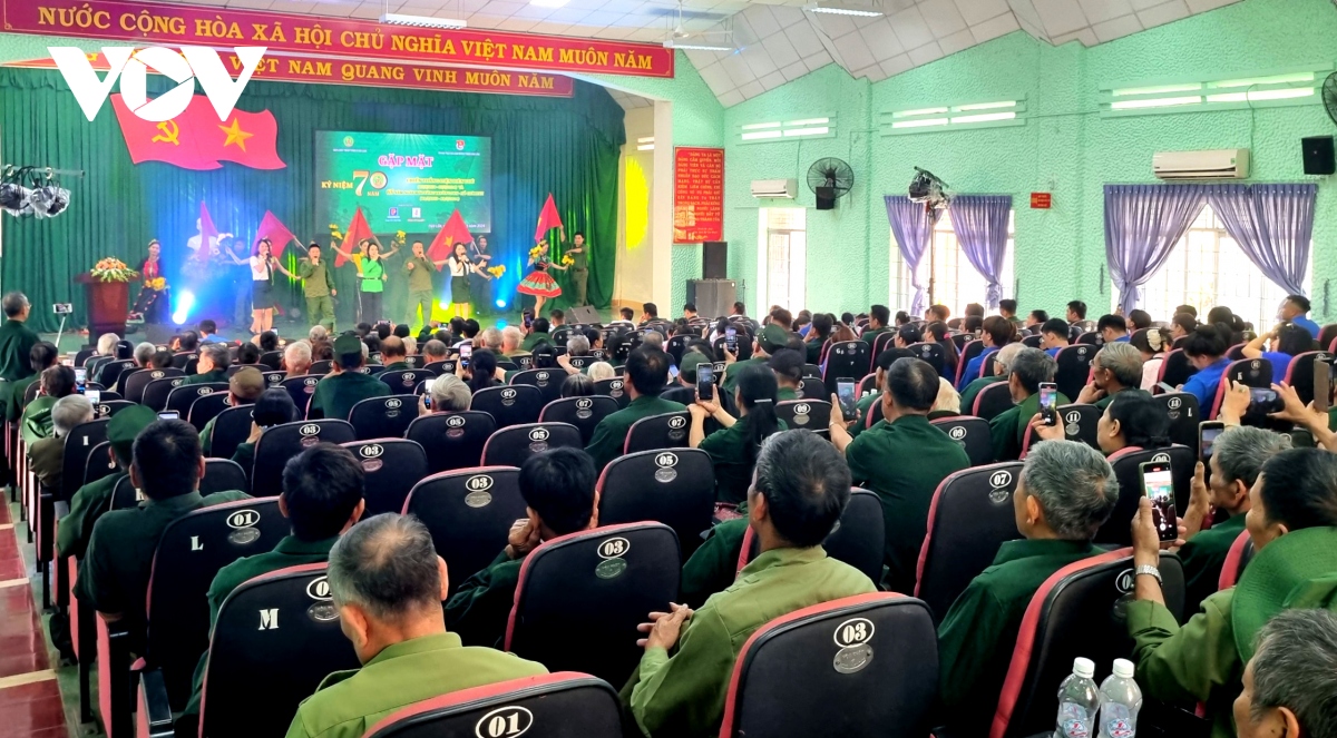 Cựu TNXP tỉnh Đắk Lắk gặp mặt, kỷ niệm 70 năm Chiến thắng Điện Biên Phủ