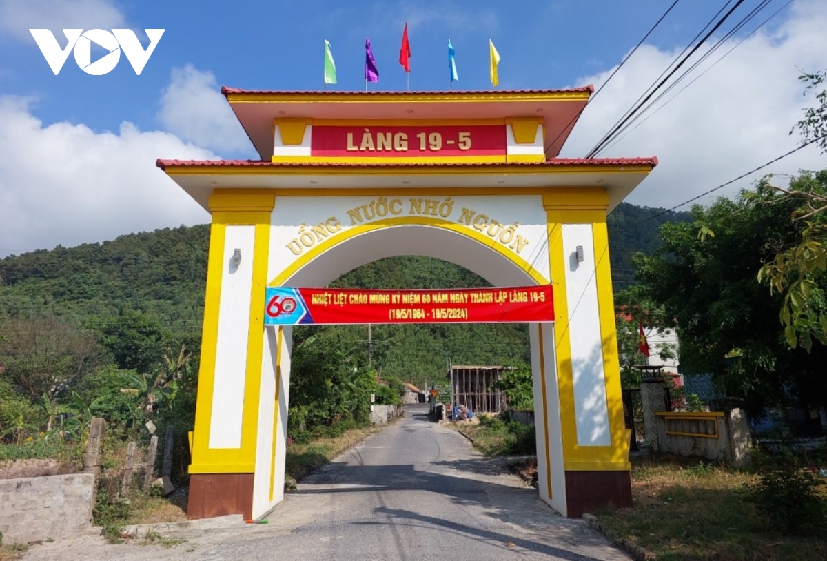 60 năm ngôi làng dưới chân đèo Ngang mang tên "Làng 19-5"
