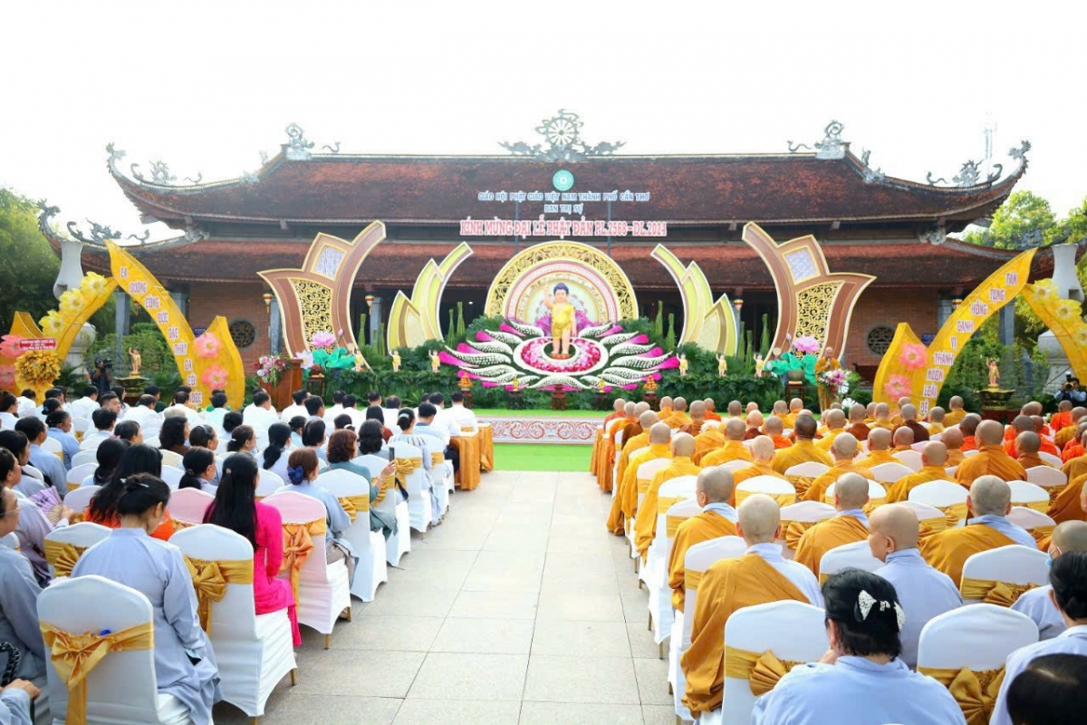 Cần Thơ tổ chức Đại lễ Phật đản Phật lịch 2568 - Dương lịch 2024