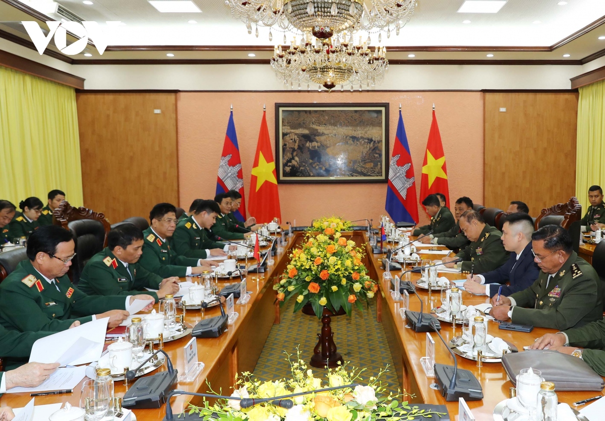 Thúc đẩy hợp tác quân sự, quốc phòng Việt Nam - Campuchia