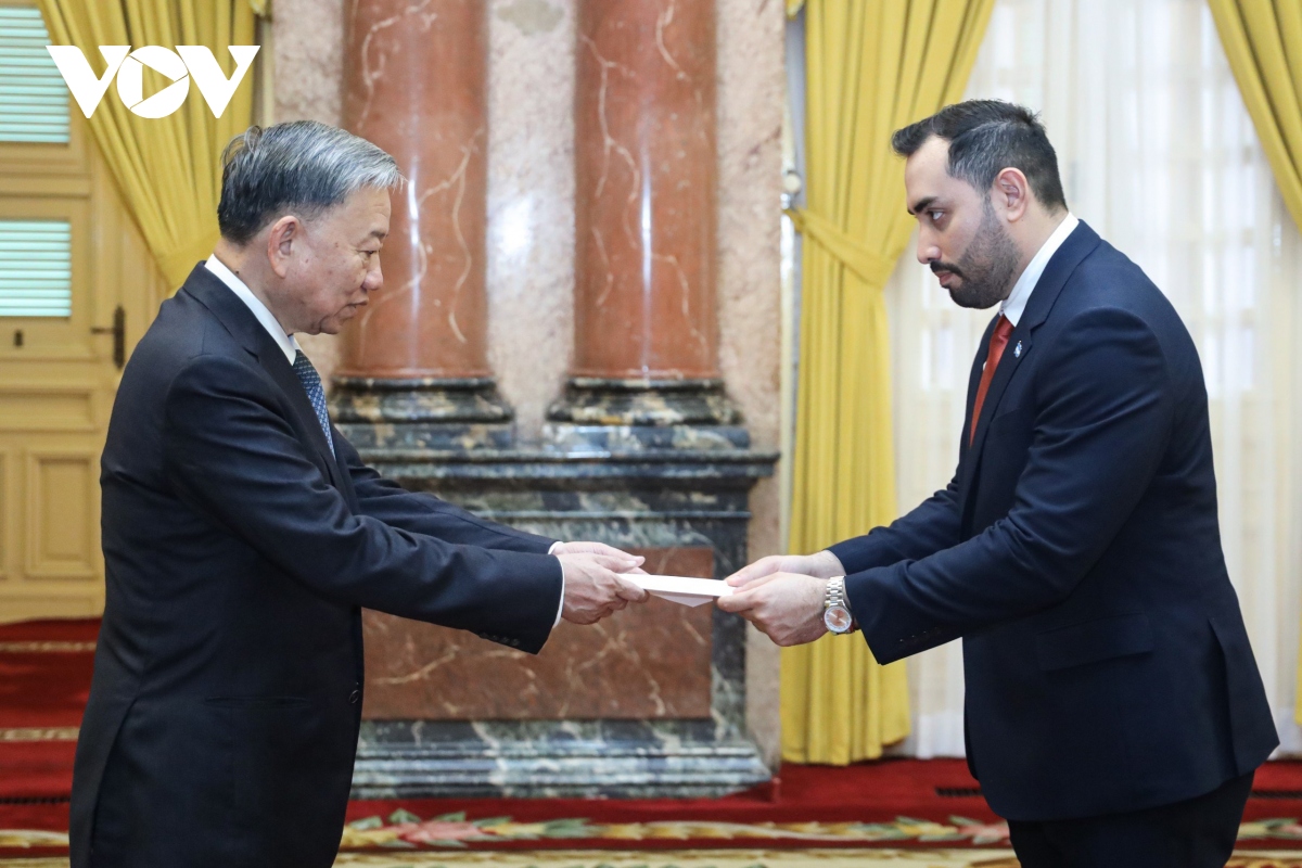 Chủ tịch nước Tô Lâm tiếp các Đại sứ trình quốc thư