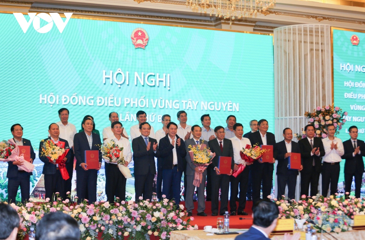 Phó Thủ tướng Trần Lưu Quang chỉ đạo Hội nghị Hội đồng điều phối vùng Tây Nguyên