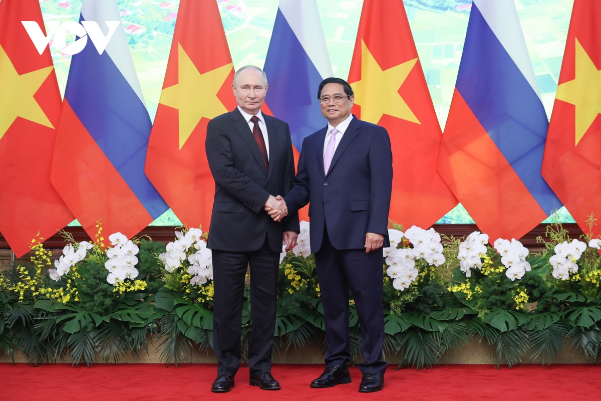 Tổng thống Putin ủng hộ đề nghị của Việt Nam sớm triển khai một số dự án quy mô lớn