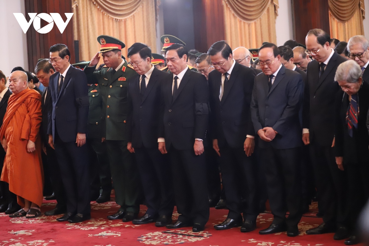 Hội trường Thống Nhất TP.HCM: Kính cẩn nghiêng mình vĩnh biệt Tổng Bí thư Nguyễn Phú Trọng