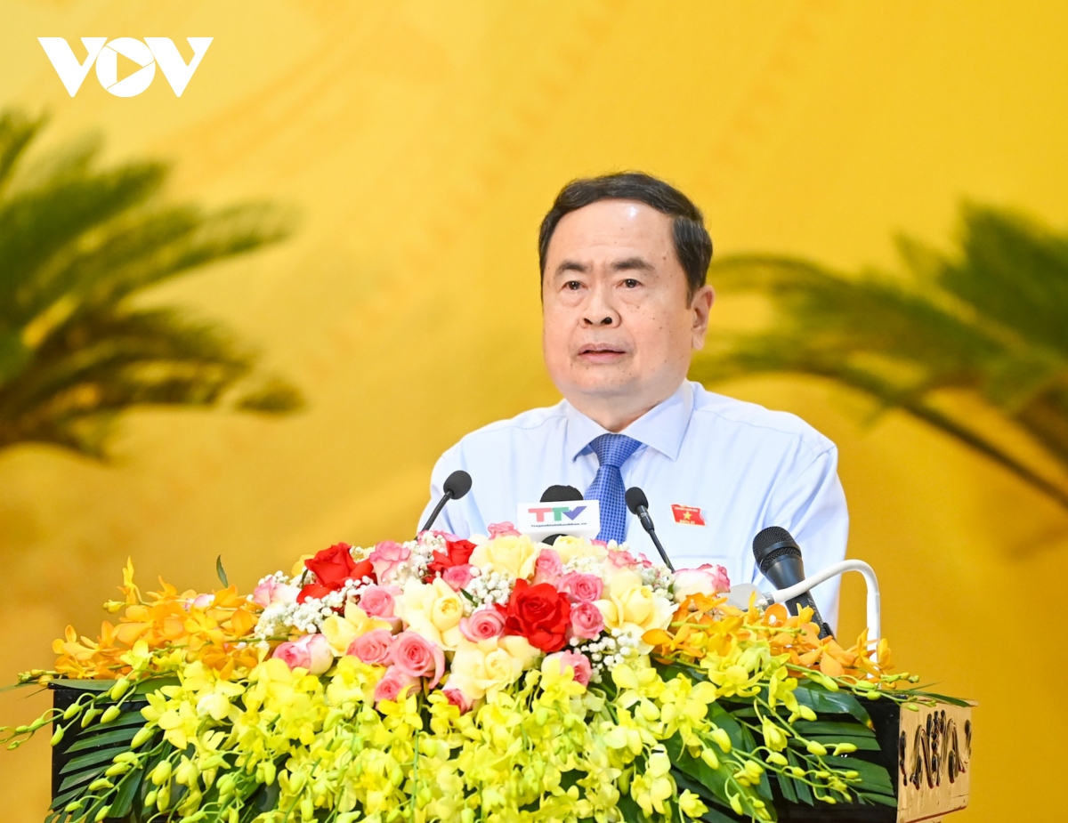 Chủ tịch Quốc hội Trần Thanh Mẫn dự Kỳ họp thứ 20 HĐND tỉnh Thanh Hoá