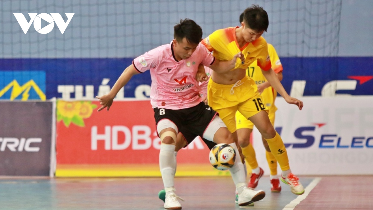 Kết quả Futsal HDBank VĐQG 2024: Sài Gòn Titan TP.HCM hòa Luxury Hạ Long