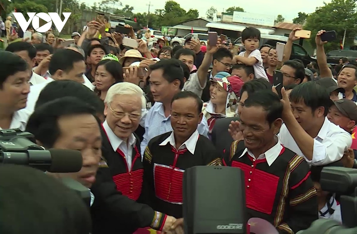 Niềm thương tiếc Tổng Bí thư Nguyễn Phú Trọng thành ý chí sức mạnh đoàn kết với người dân Đắk Lắk