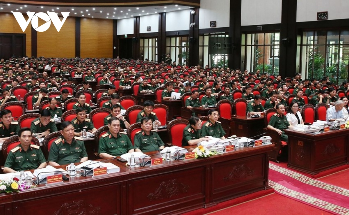Quân ủy Trung ương học tập một số nội dung cuốn sách của Tổng Bí thư