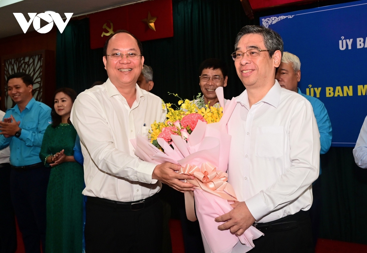 Ông Nguyễn Phước Lộc làm Chủ tịch Ủy ban Mặt trận Tổ quốc TP. HCM