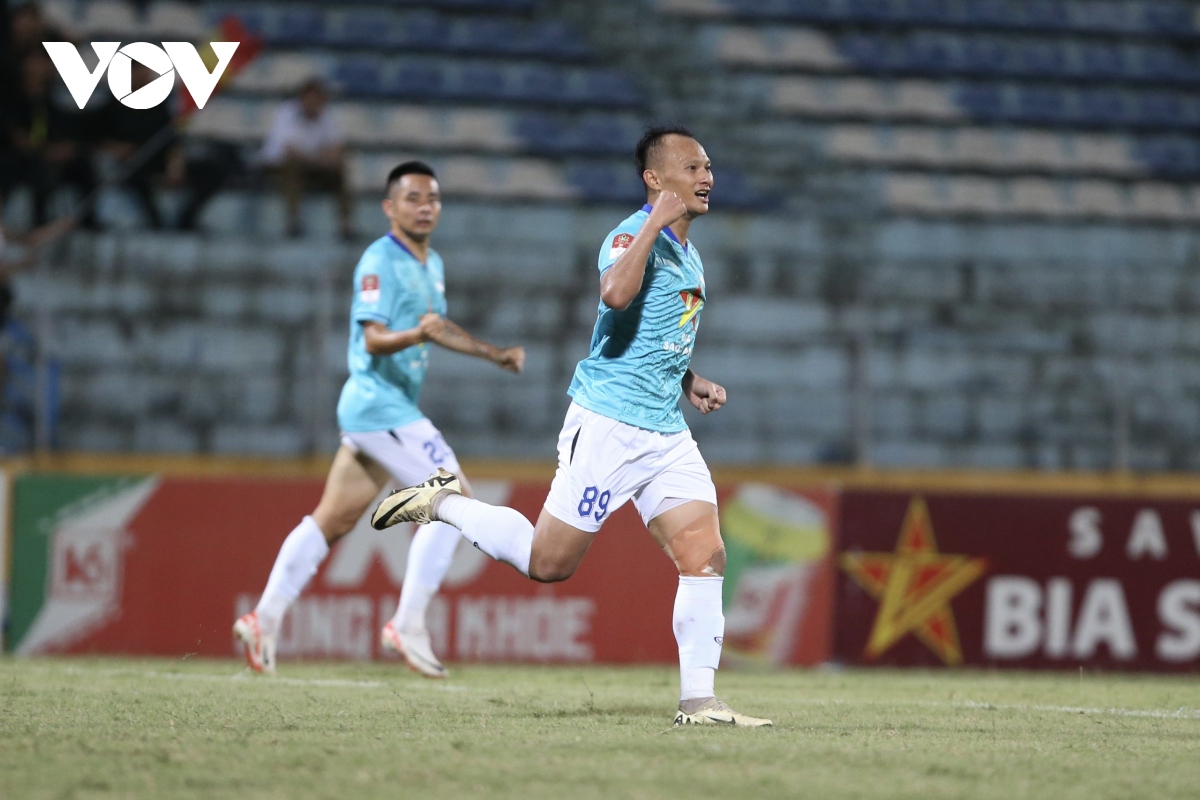 Hà Tĩnh thắng PVF CAND, ở lại với V-League 2024/2025