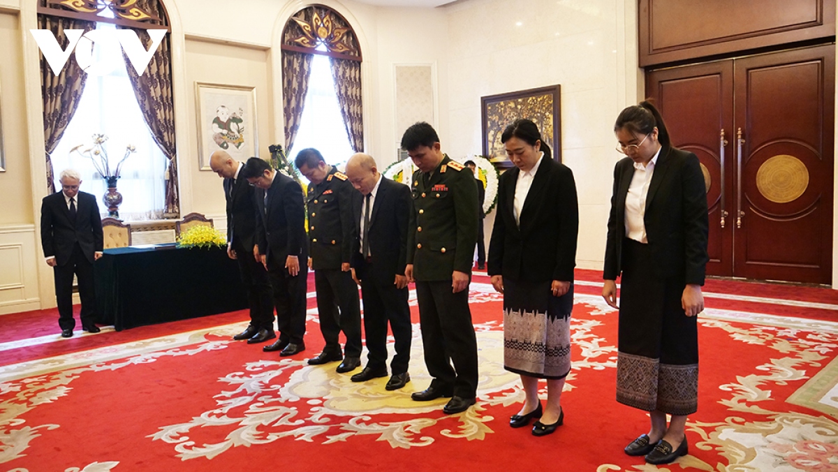 Đại sứ quán Việt Nam tại Trung Quốc tổ chức trọng thể lễ viếng Tổng Bí thư Nguyễn Phú Trọng