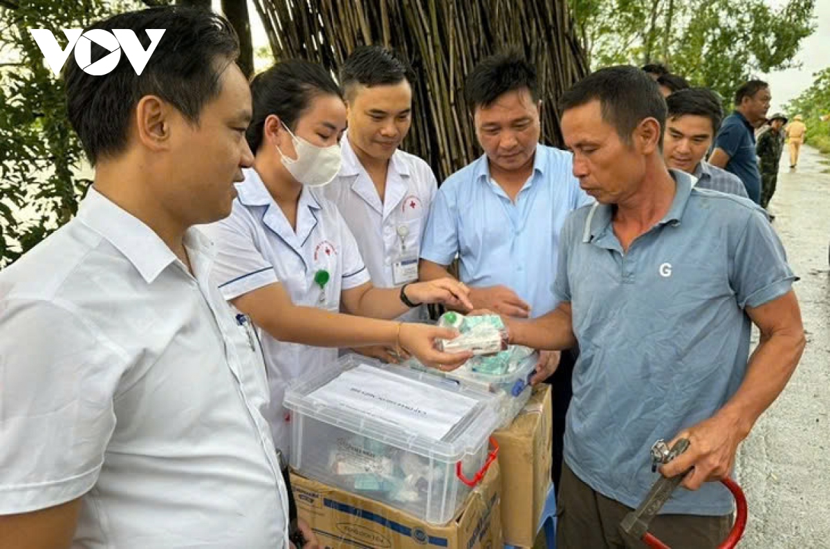 Hà Nội thành lập 5 tổ chống dịch cơ động tại vùng ngập úng Chương Mỹ, Quốc Oai