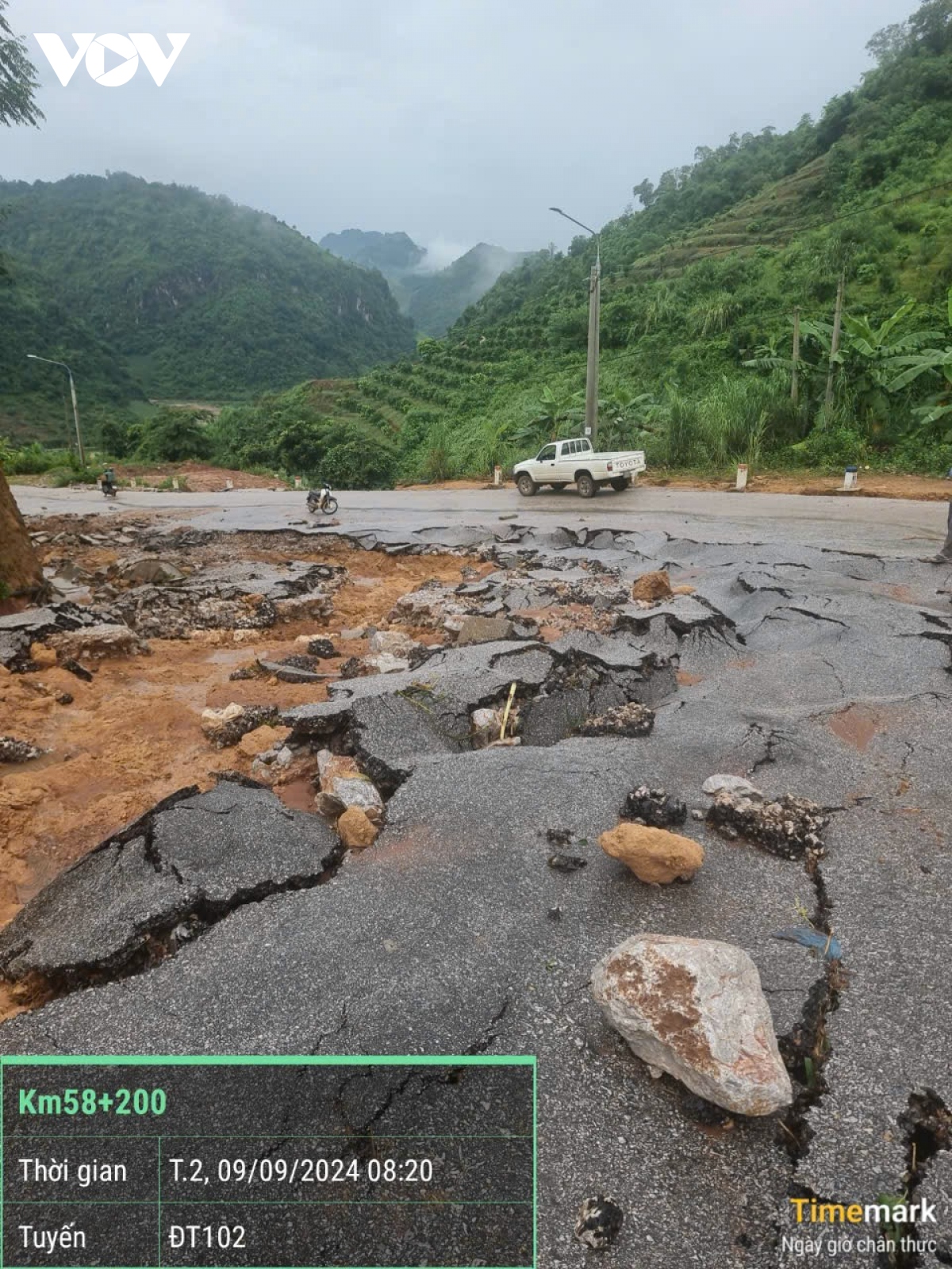 Sơn La: Mưa lớn, tắc đường tại gần 80 vị trí, có điểm đến 15/9 mới thông xe