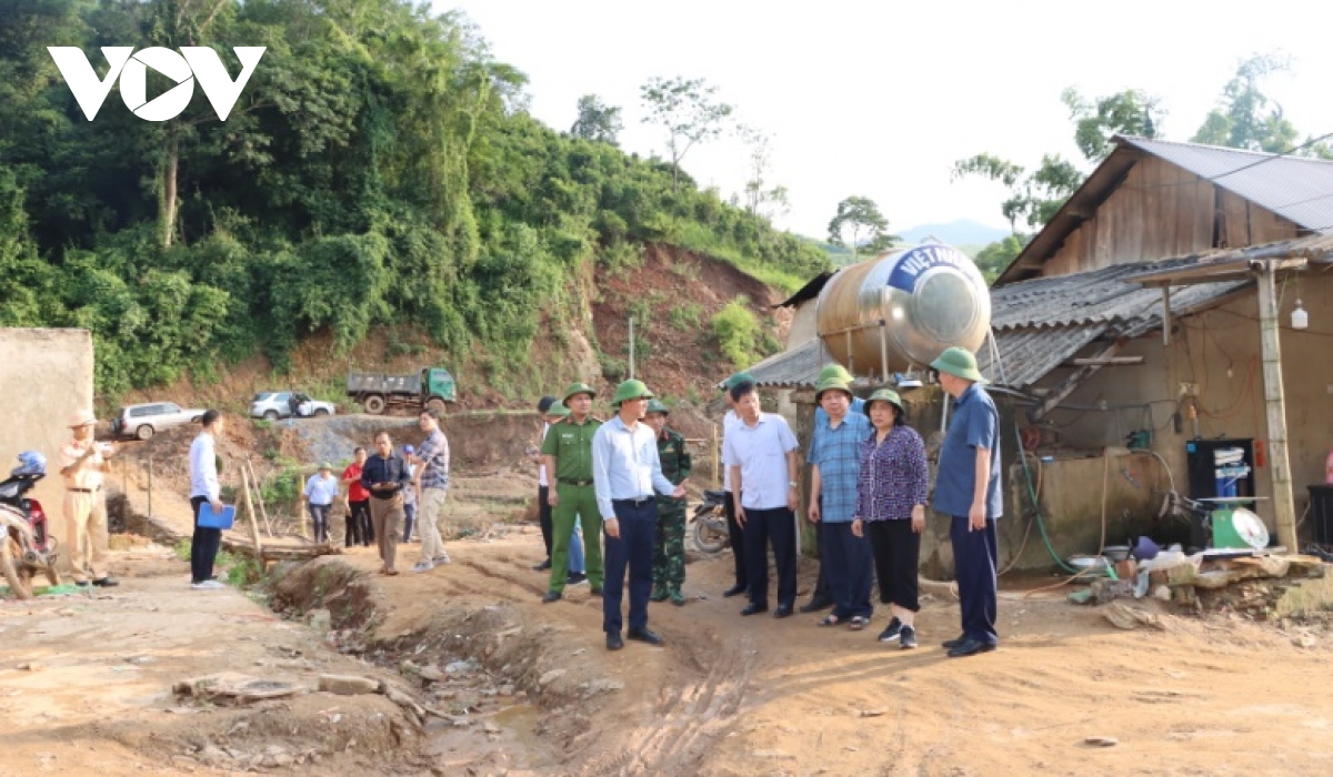 Đảm bảo an toàn cho 66 hộ dân trước nguy cơ sạt lở ở Sông Mã, Sơn La