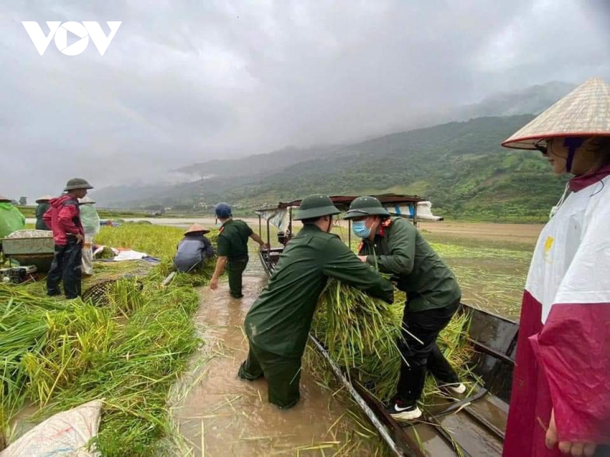 Điện Biên di dời khẩn cấp 100 hộ dân bị ảnh hưởng do hoàn lưu bão số 3