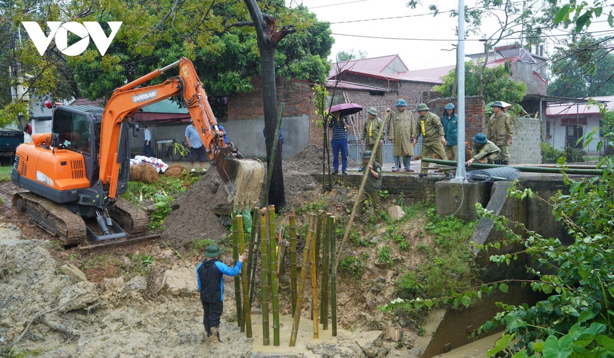 Bắc Ninh khẩn trương xử lý hiện tượng nứt mạch sủi ở Quế Võ