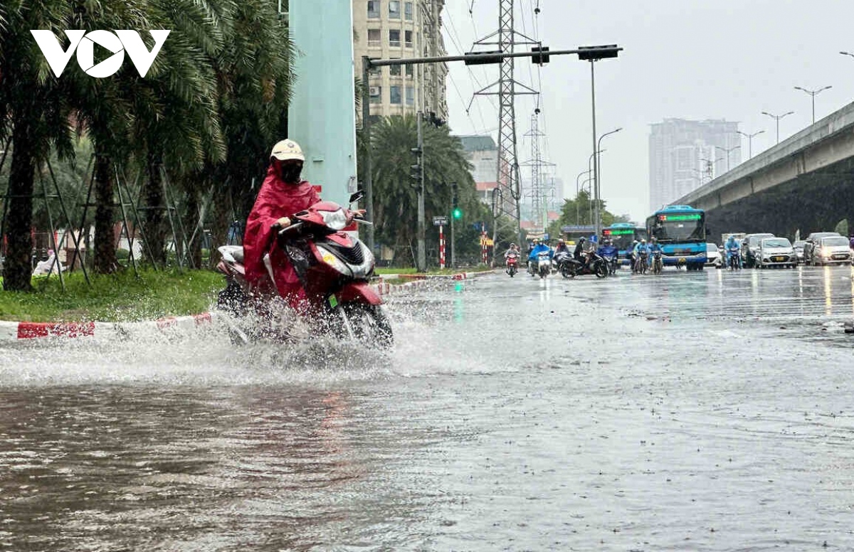 Hà Nội có thêm 19 điểm ngập úng nếu mưa trên 70mm/giờ