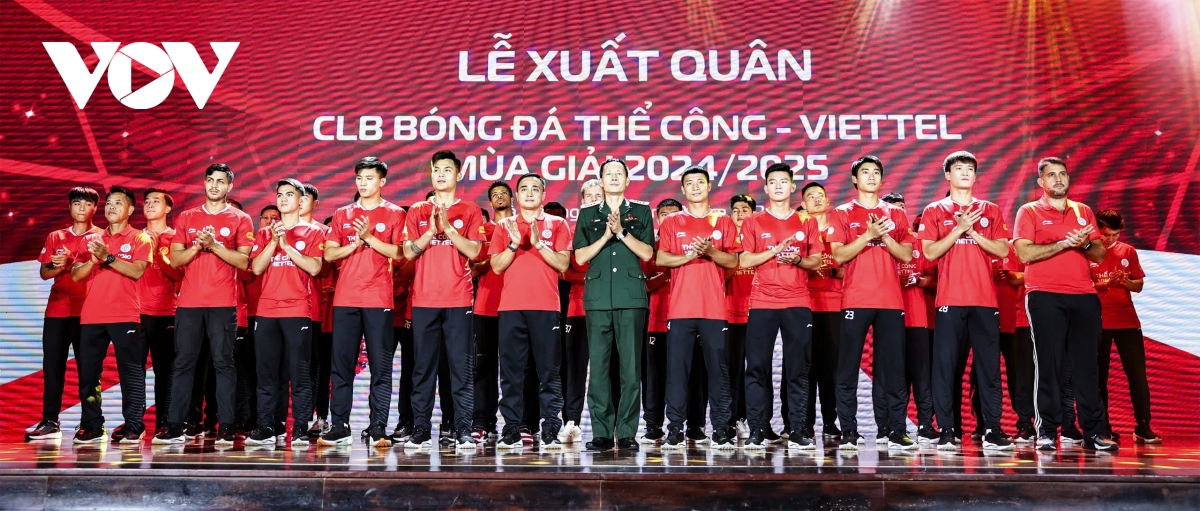 Thể Công Viettel đặt mục tiêu khiêm tốn ở V-League 2024/2025