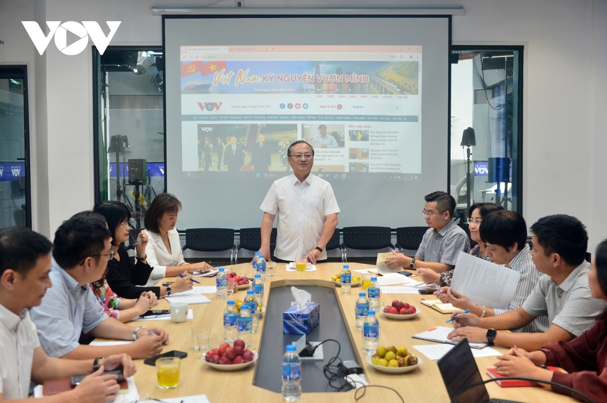 Tổng Giám đốc VOV kiểm tra các đơn vị triển khai chương trình “Việt Nam - Kỷ nguyên vươn mình"